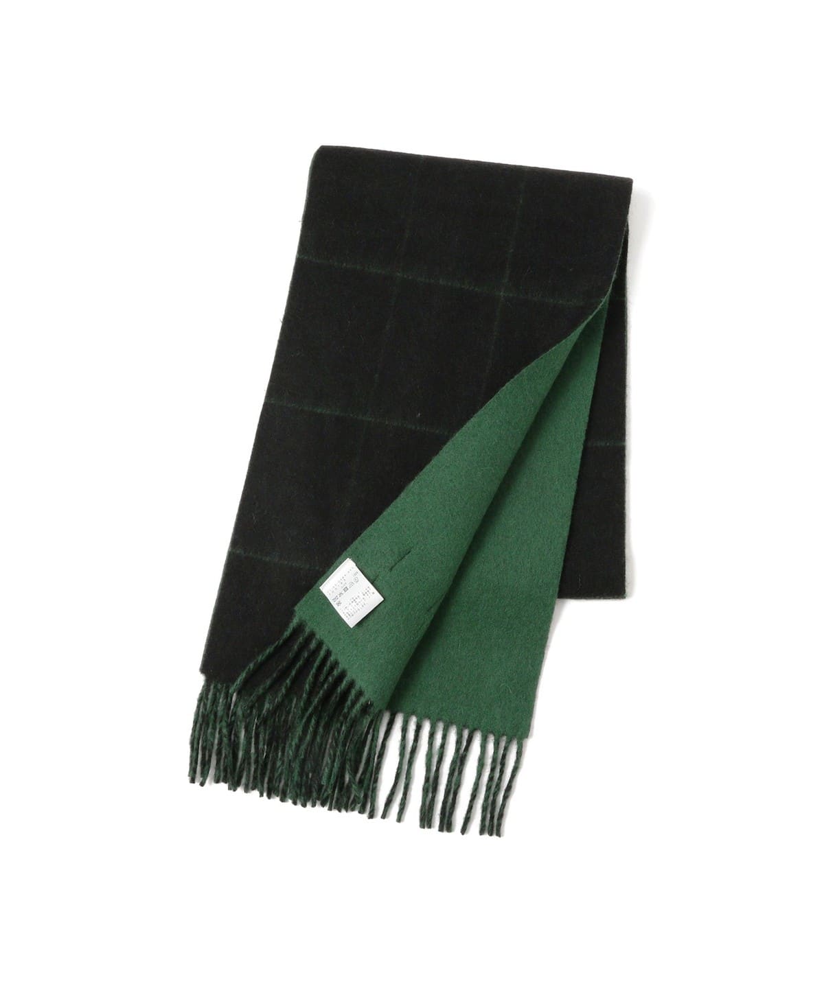 BEAMS（ビームス）カシミヤ ウィンドウペンチェック マフラー