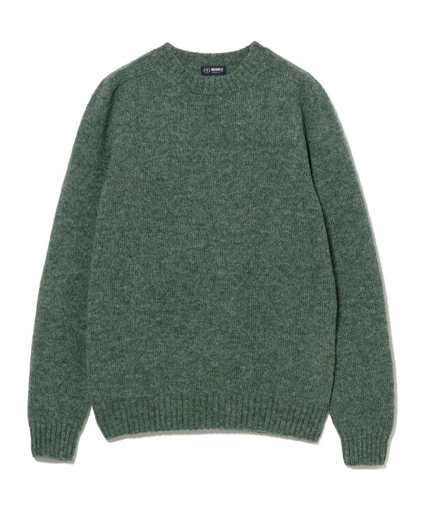 BEAMS F（ビームスF）【タイムセール】メランジ シェットランド クルー