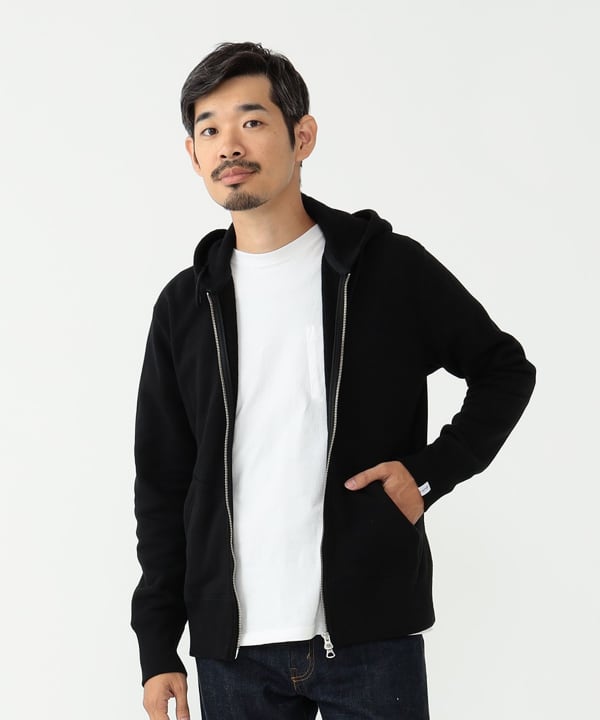 BEAMS PLUS（ビームス プラス）【別注】LOOPWHEELER / Slim Zip Sweat