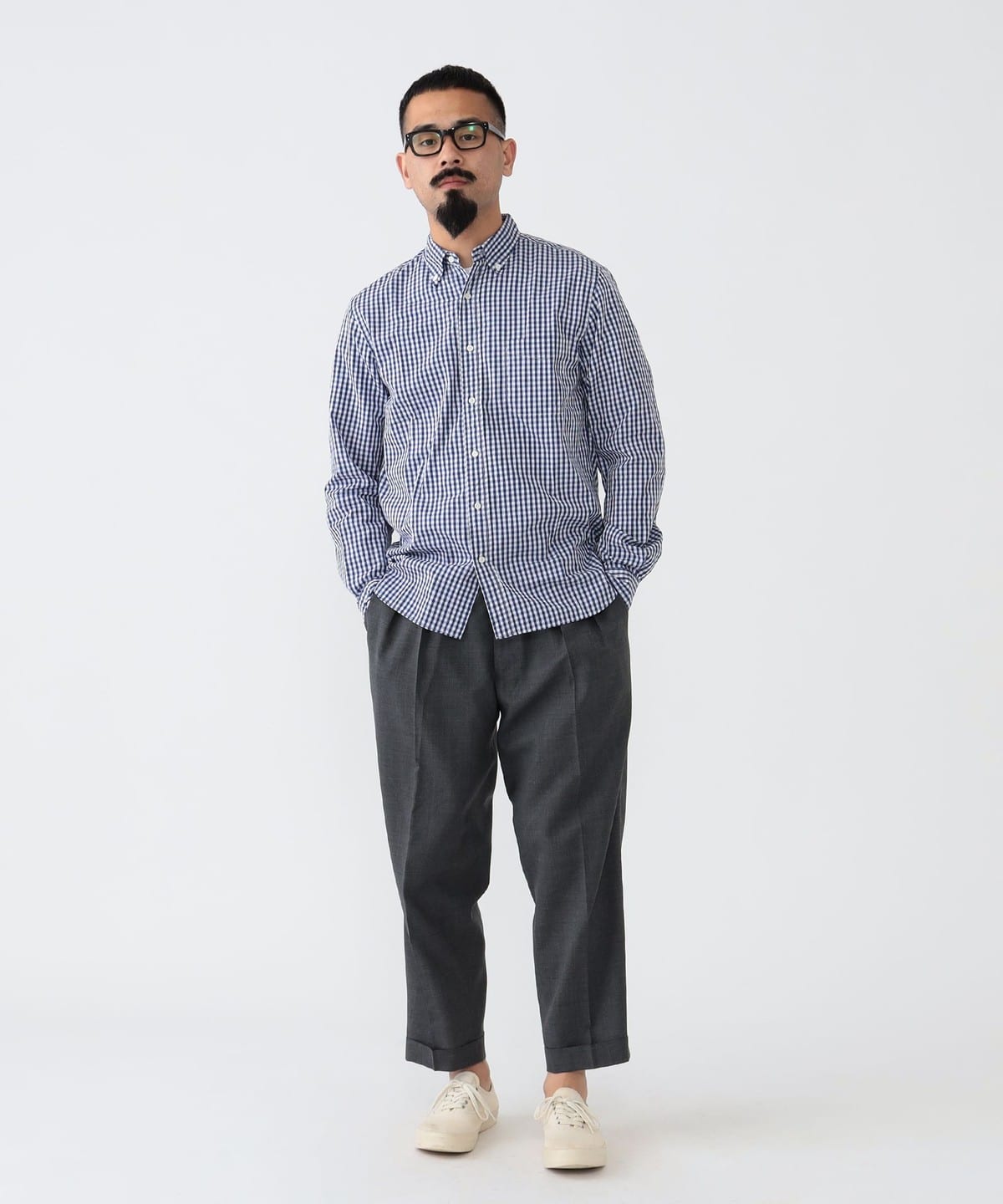 BEAMS PLUS（ビームス プラス）2 Pleats Wool Tropical（パンツ