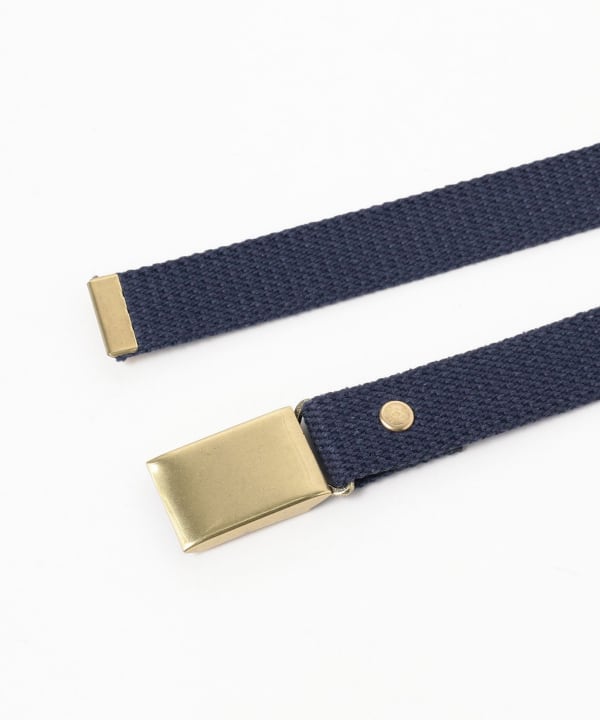 BEAMS PLUS（ビームス プラス）Plate Canvas Belt（ファッション雑貨