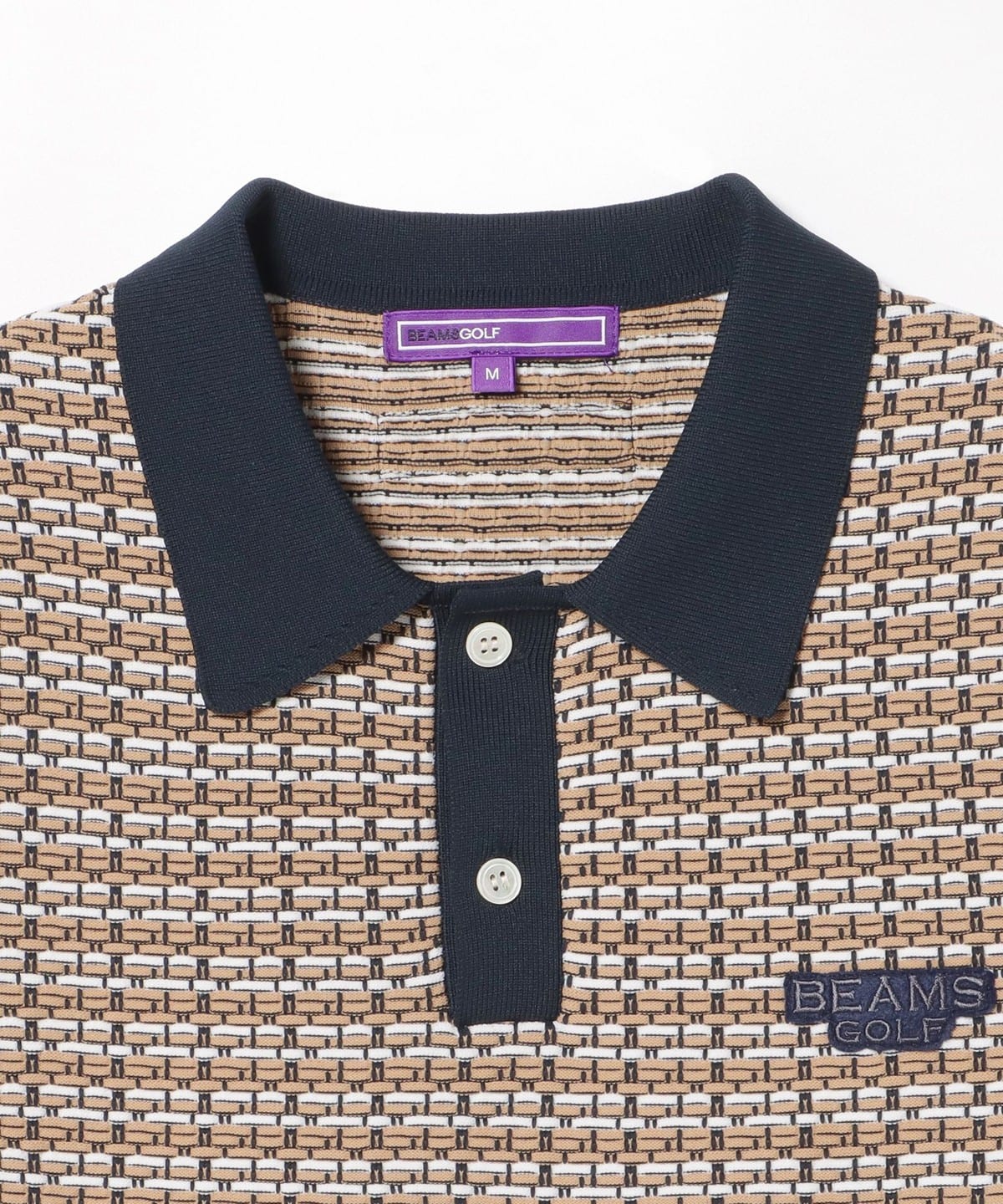 BEAMS GOLF（ビームス ゴルフ）〈MEN〉PURPLE LABEL / タック編み