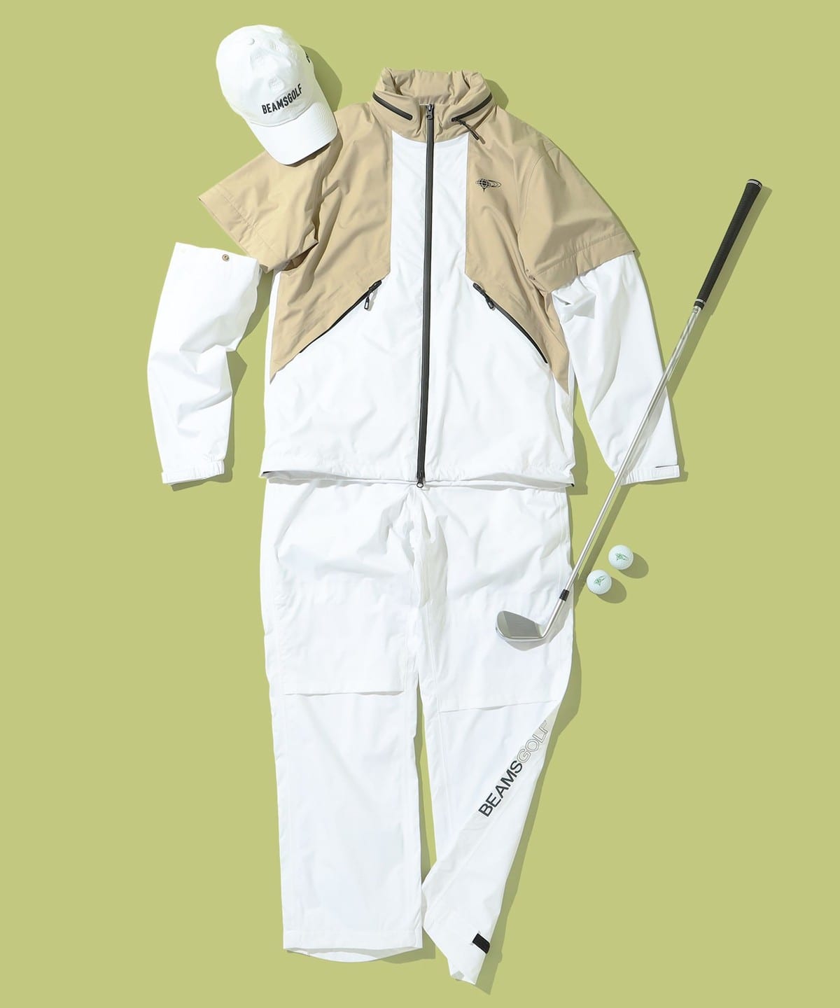 BEAMS GOLF（ビームス ゴルフ）〈MEN〉 ORANGE LABEL / 2WAY 撥水