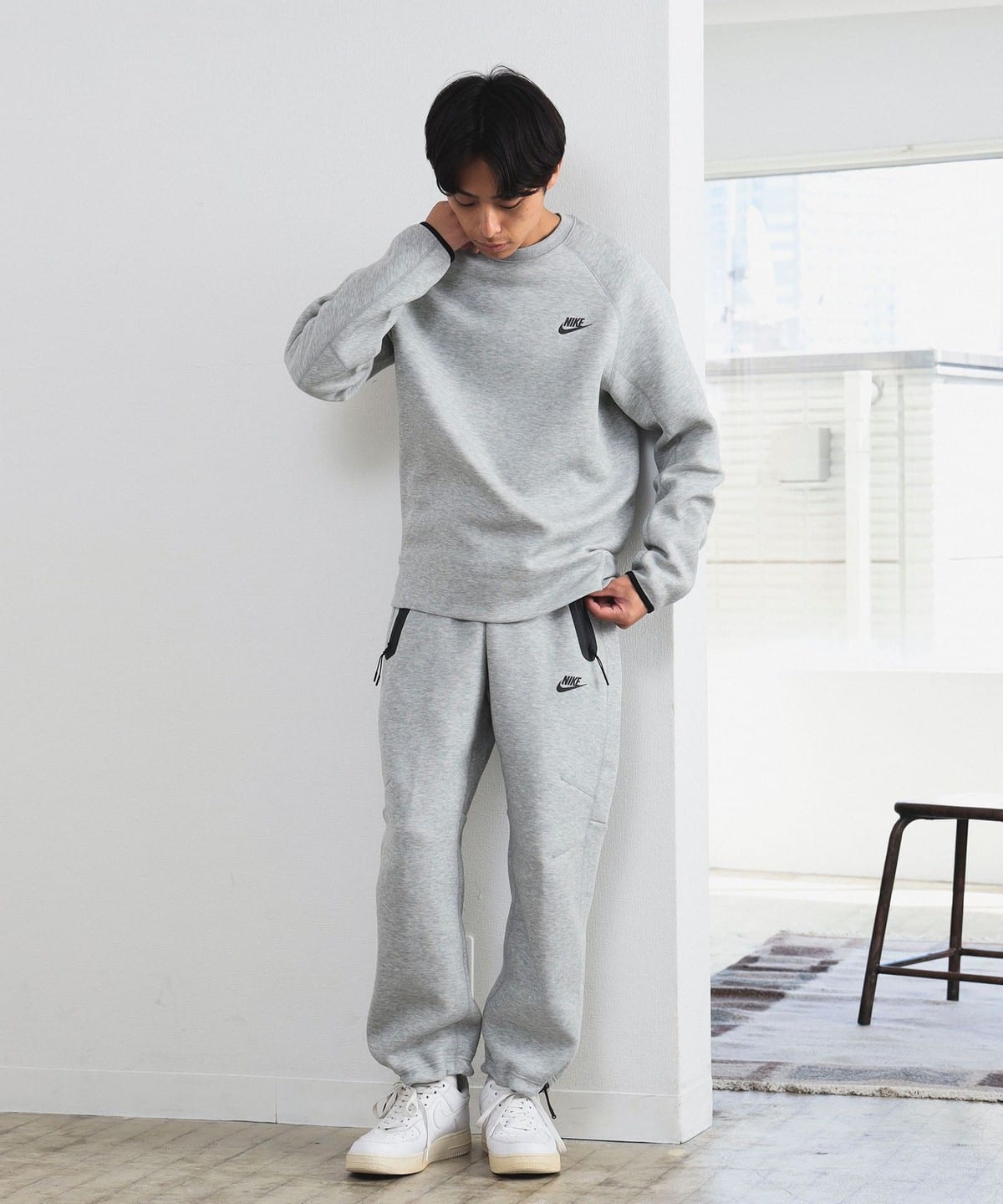 B:MING by BEAMS B:MING by BEAMS NIKE Tech fleece crew neck