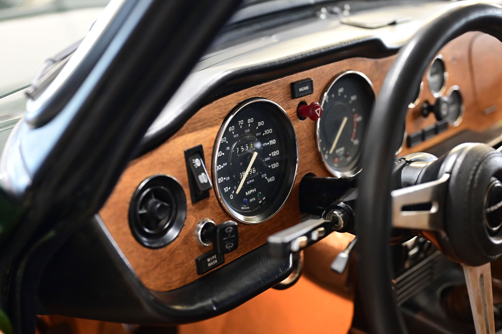 1975 Triumph OVERDRIVE A/C HARD TOP TR6 | Frazier Motorcar Company