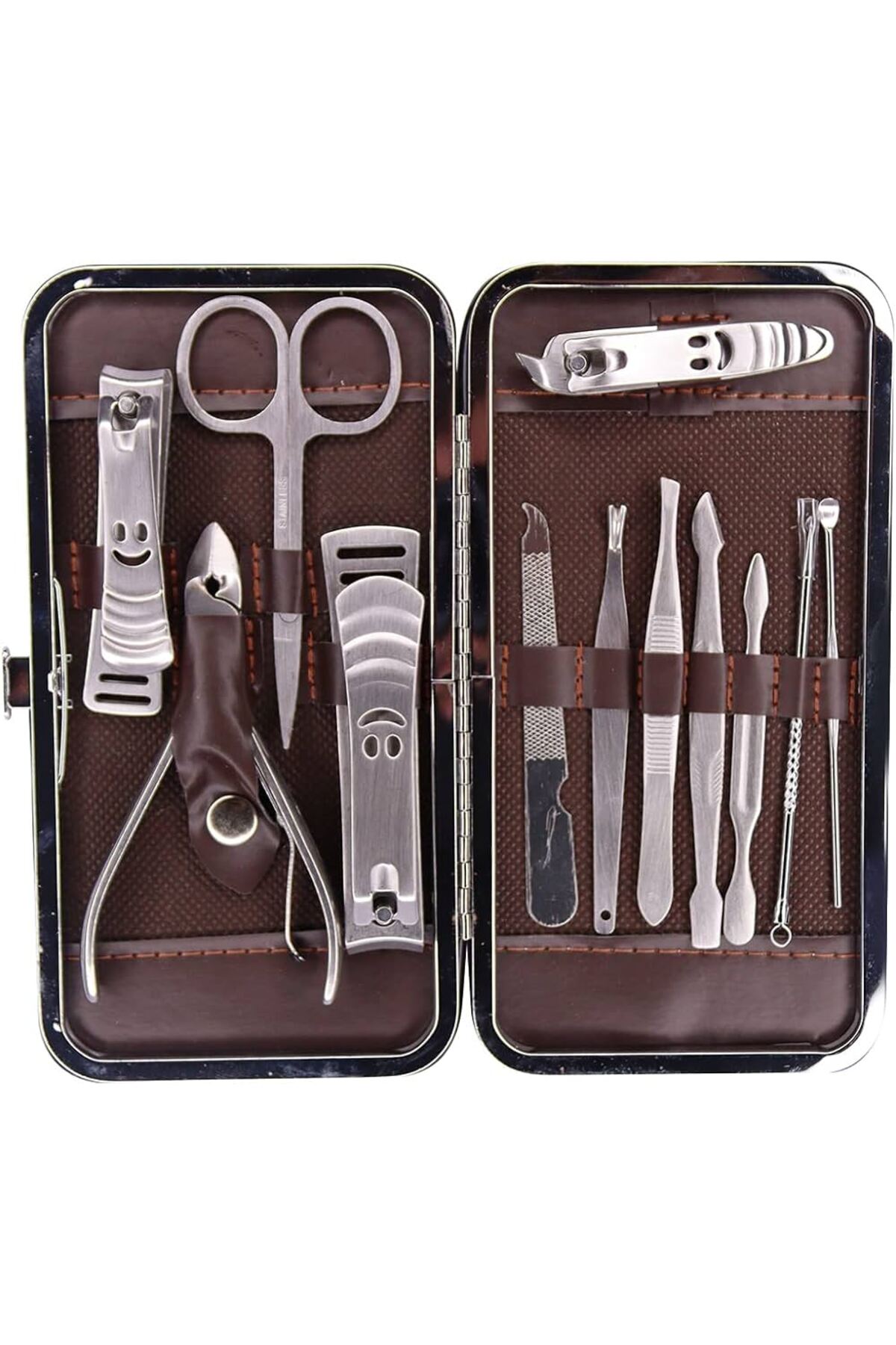 FRAME 34 Çantalı 13 Parça Manikür Pedikür Seti Bakım El Ayak