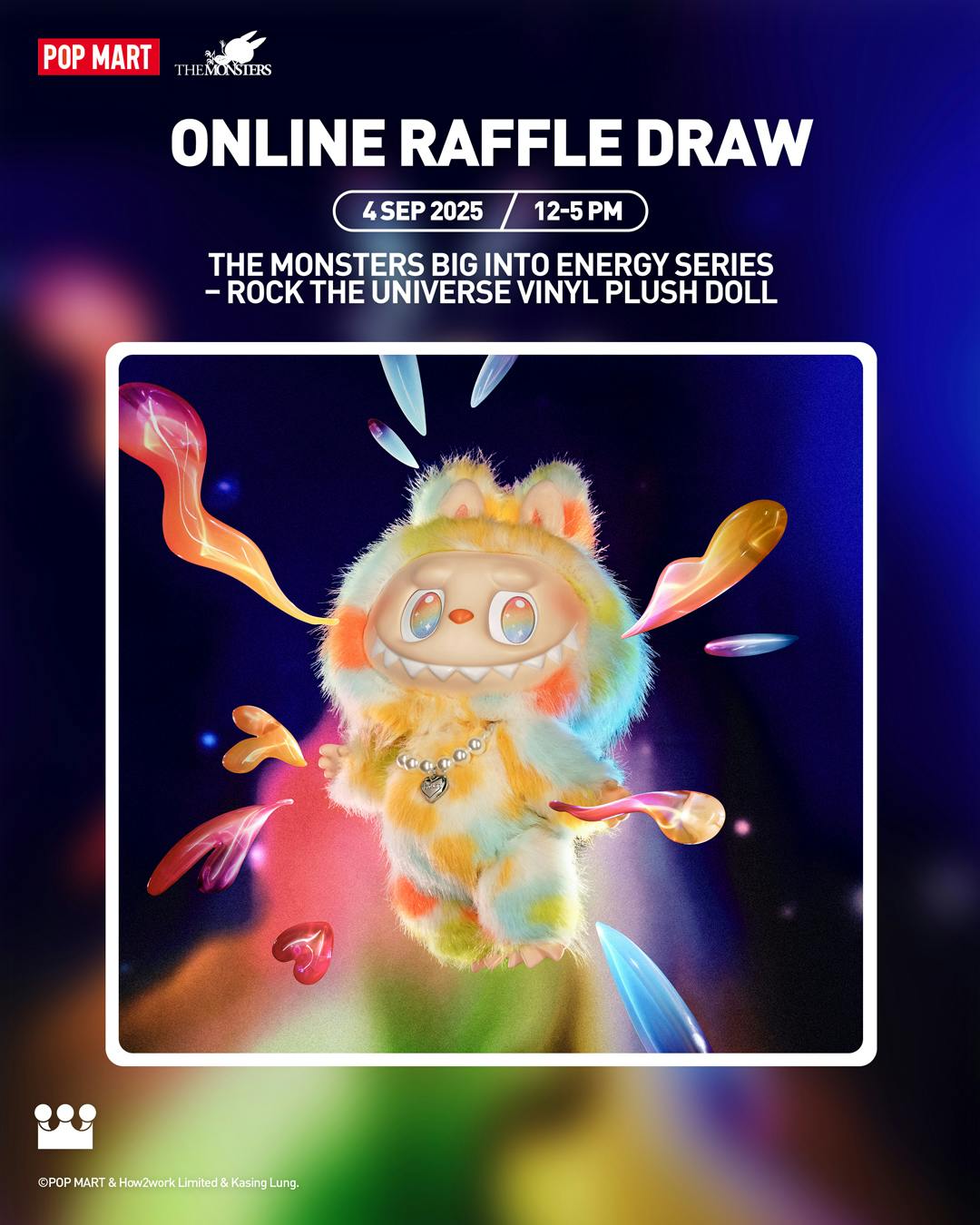 THE MONSTERs Big into Energy Series - ROCK THE UNIVERSE Vinyl