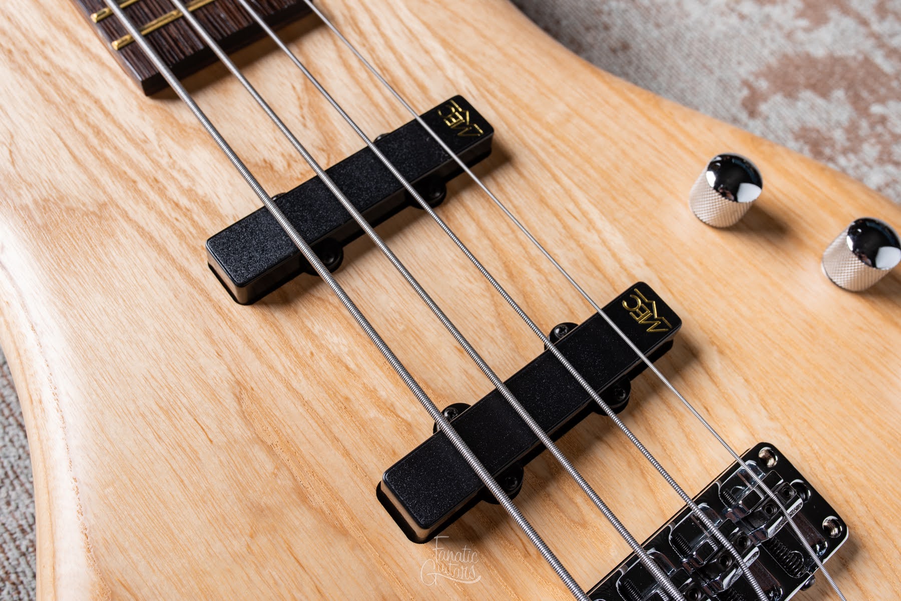 Warwick GPS Corvette Standard Ash 4 Natural Satin Active