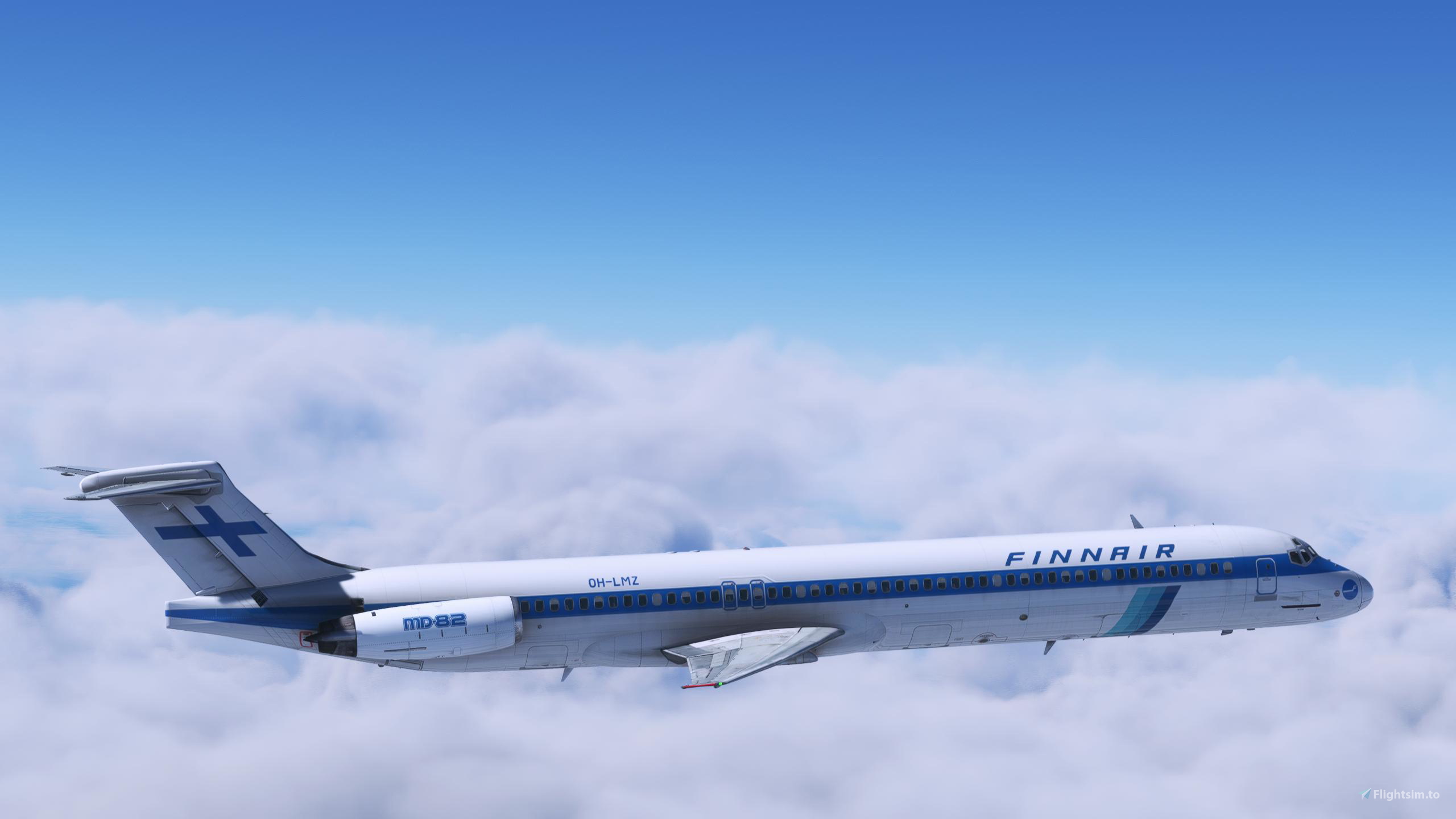 フィンエア旅客機MD-82 Finnair | McDonnell Douglas MD-82 | OH-LMT
