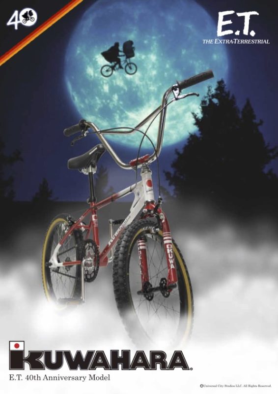 E.T.40周年記念、あのクワハラからBMX「E.T.40」がこの秋に発売