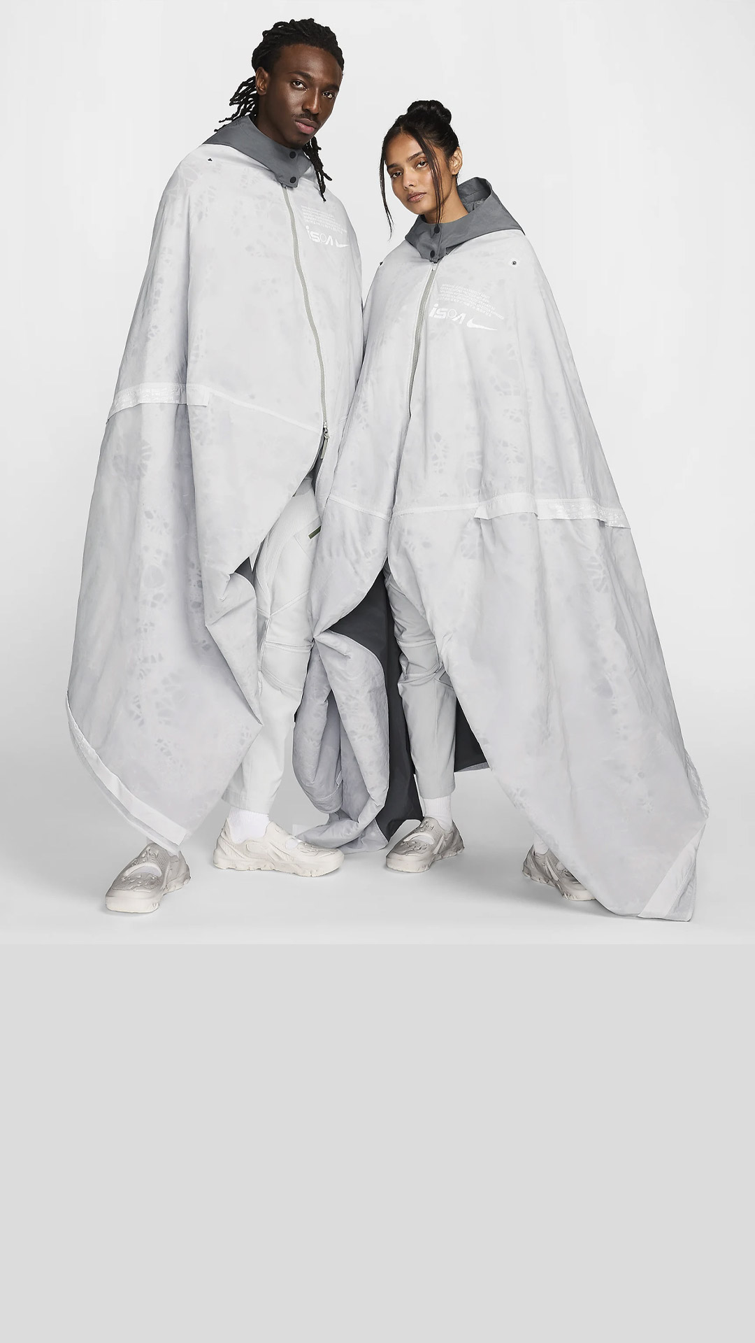 Nike's waterproof poncho tent is a wearable baggage - Homecrux