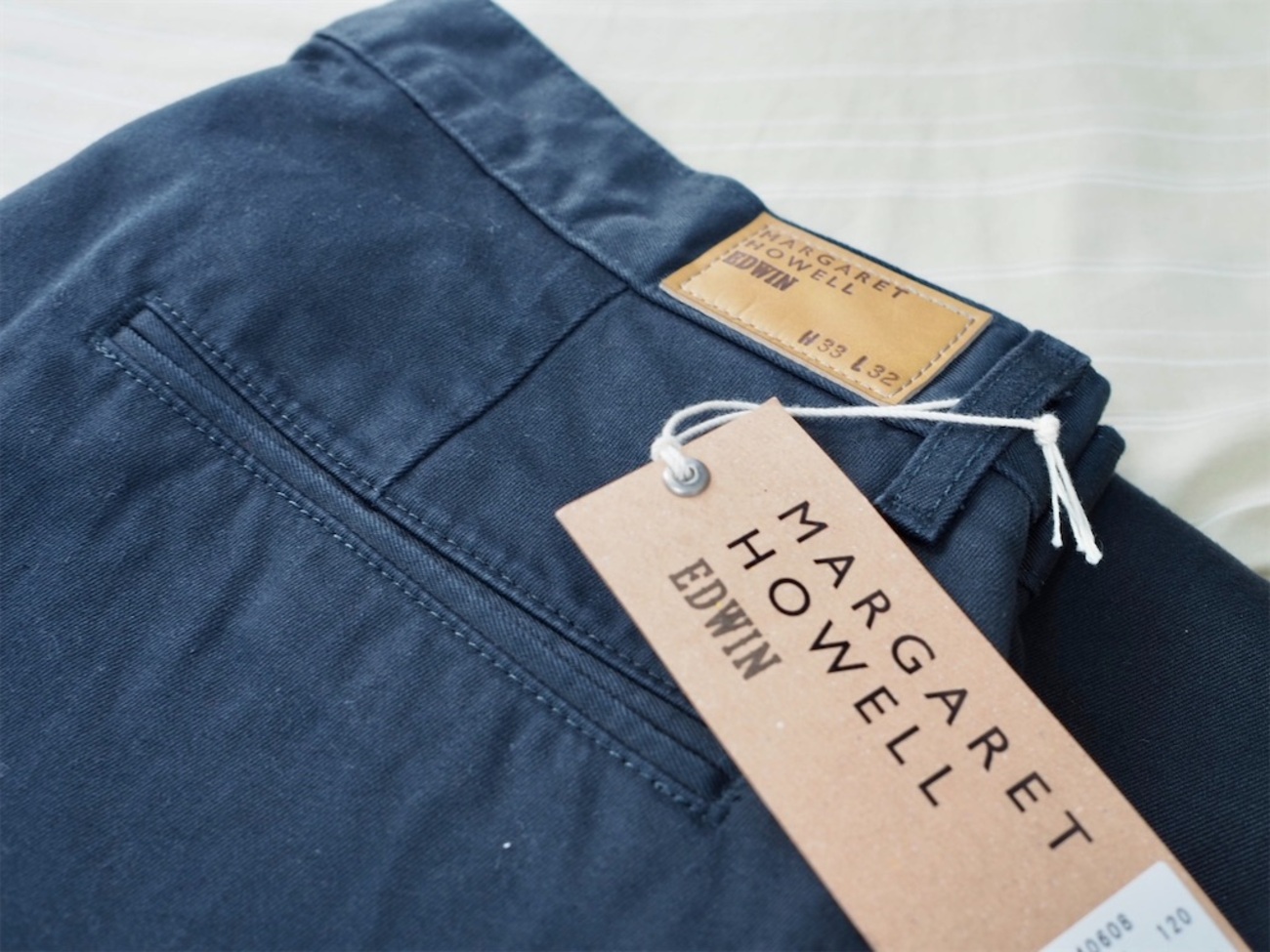 Margaret Howell × EDWINのベーシックチノ。 - 365日をJ棟で