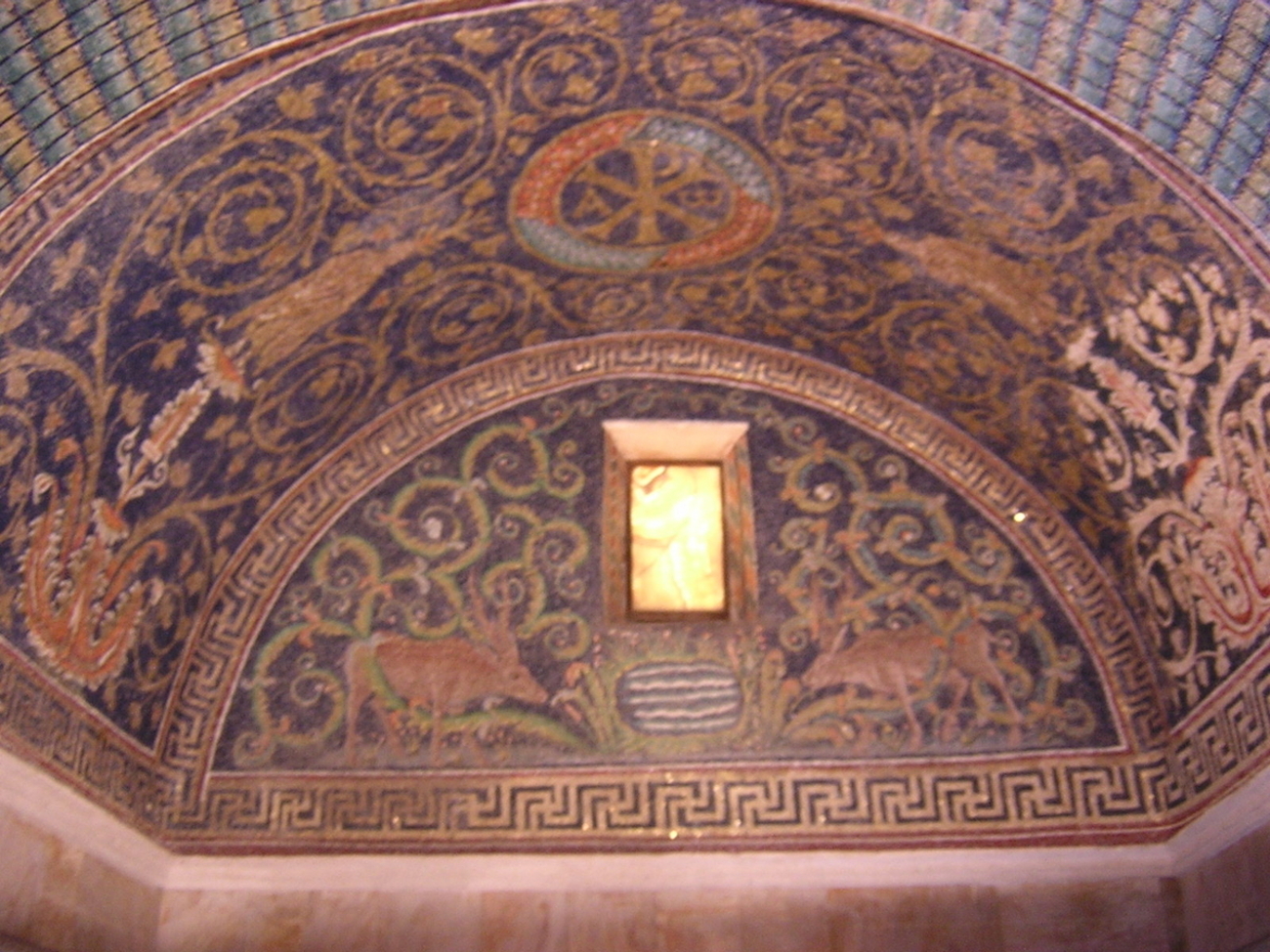 モザイク美術を鑑賞（イタリア ラヴェンナ） - 2004年の世界一周旅行