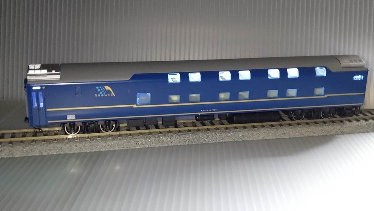 TOMIX スハネ14-701 オリジナル室内灯取付 - 豊田車輌製作所