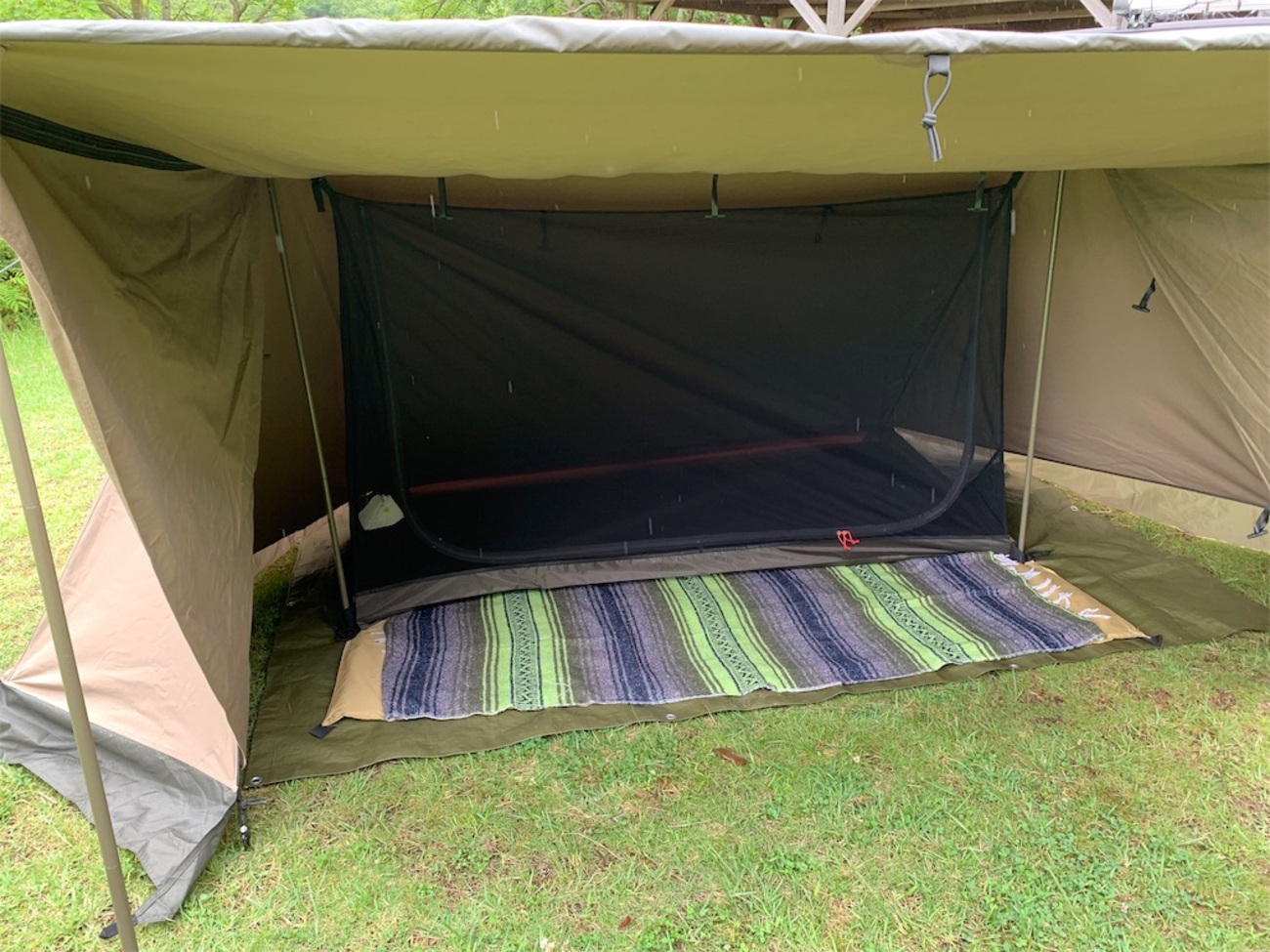 炎幕 メッシュインナー 使用してみた！ - ゆーさん。 暮らしと