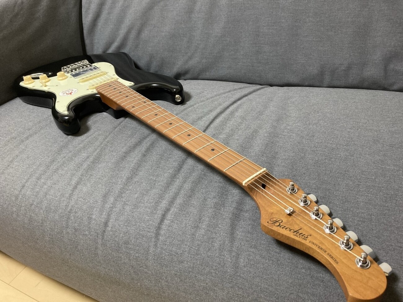 はーちん Bacchus バランサー配線改造 アルニコ5ピックアップ交換 はー