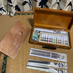 油絵セットの中古が安い！激安で譲ります・無料であげます｜ジモティー