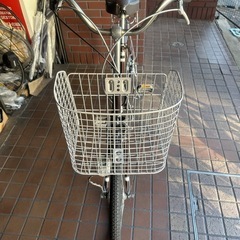 26インチ外装6段変速LEDオートライト付き茶色 (RYOU CYCLE) 五条の