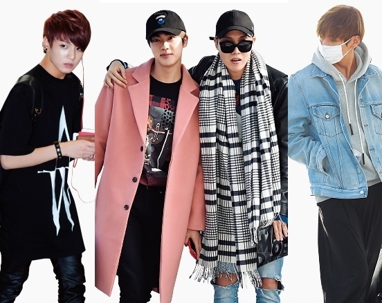 BTS（防弾少年団）、個性が光る空港ファッション…2014～2017年を徹底