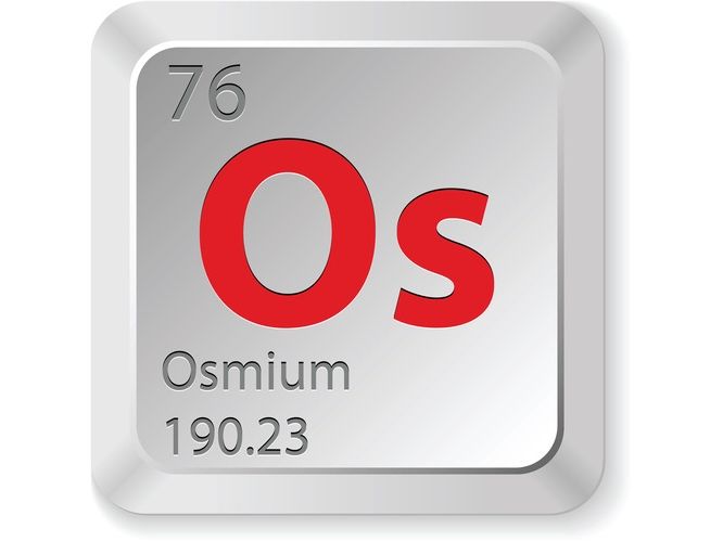 42/66 原子番号76 Os オスミウム 1g 99.95% Osmium オスミウム（Osmium