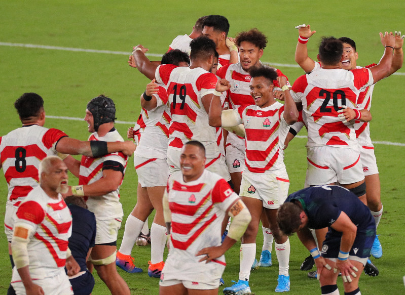 ラグビーW杯：○日本 28vs21 スコットランド○ 予選プールA | 毎日新聞