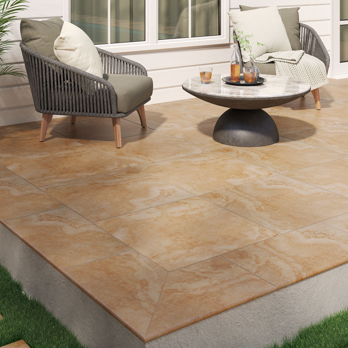 Tierra Beige Arterra Pavers - Arterra Porcelain Pavers