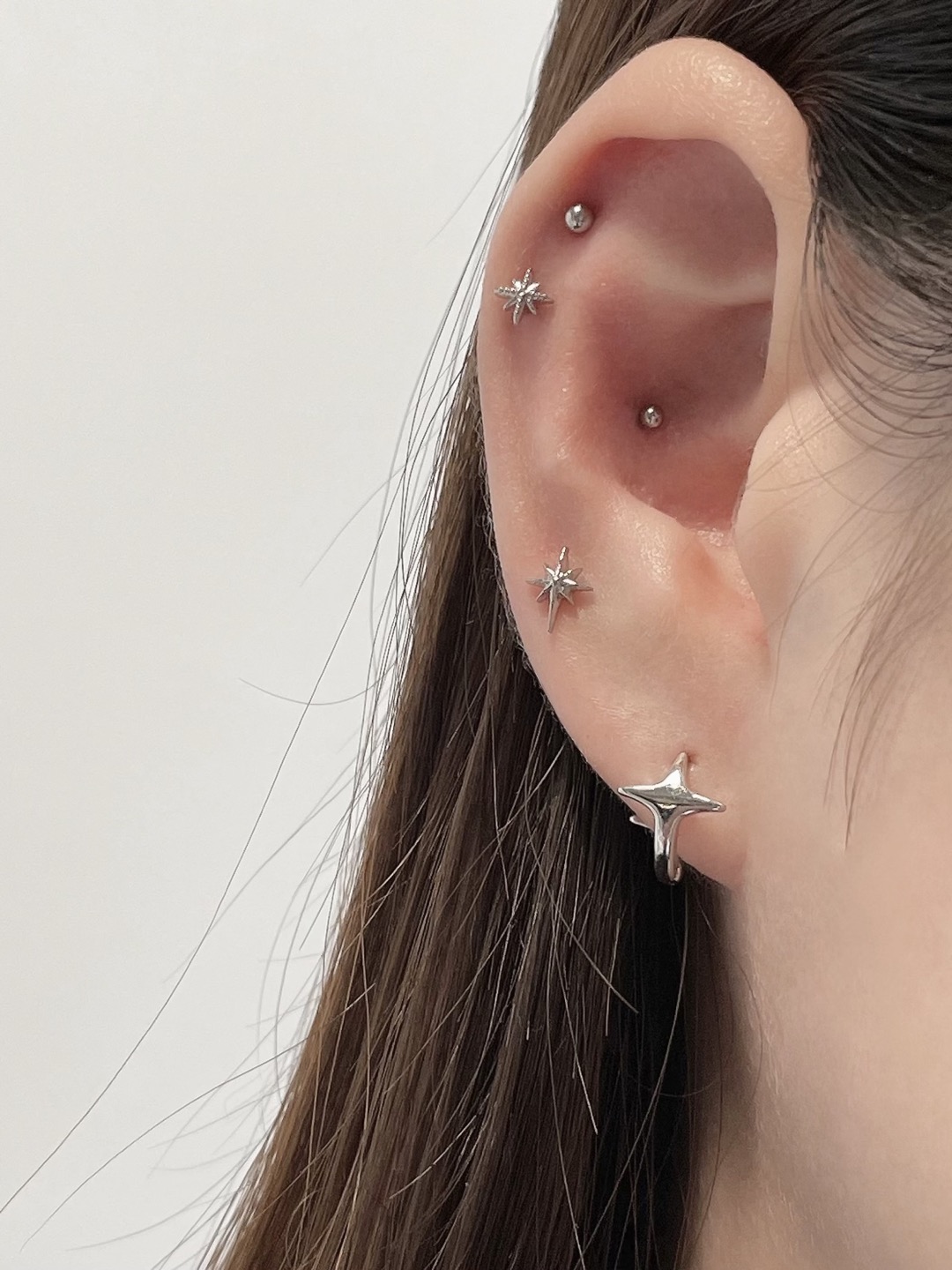 2点購入で追加割引)スパークル星ピアス(6type) | ファッション通販