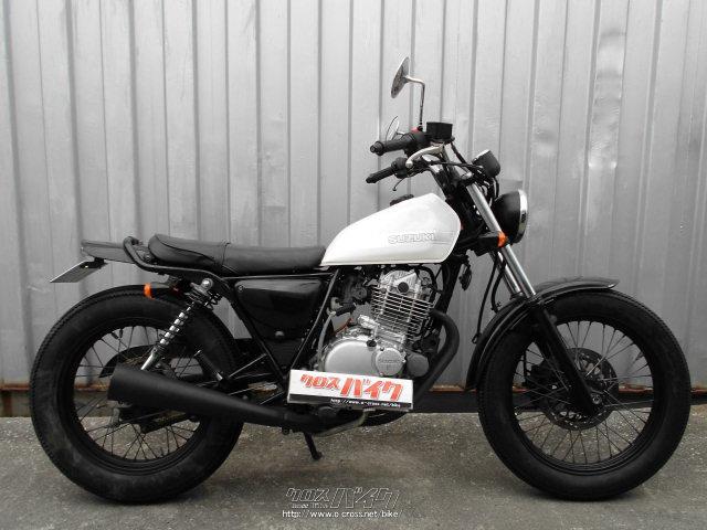 スズキ グラストラッカー (NJ47A・本土中古)・ホワイト&ブラック