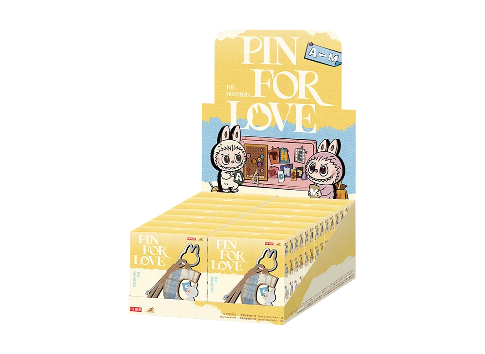 THE MONSTER PIN FOR LOVE アソートボックス(N-Z) ラブブ PIN FOR LOVE