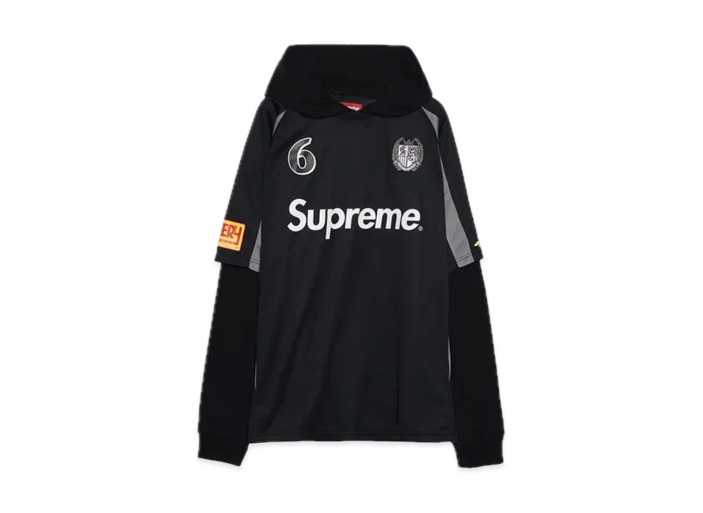 Supreme Hooded Soccer Jersey 