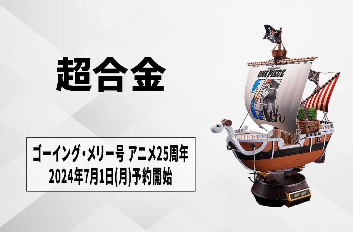 超合金】『ワンピース』「ゴーイング・メリー号 アニメ25周年 Memorial