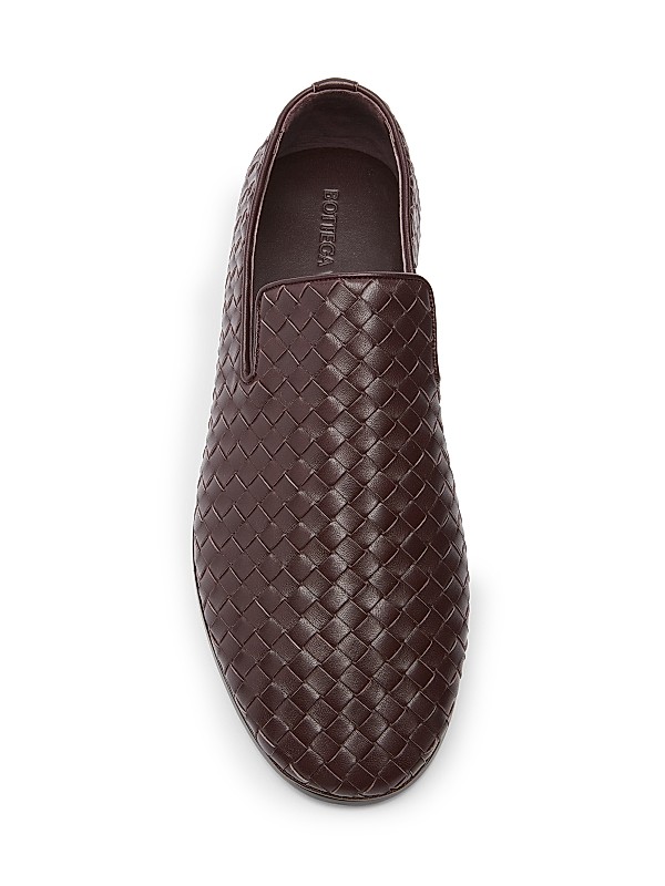 Bottega Veneta Sunday Intrecciato Leather Slippers | Saks Fifth Avenue