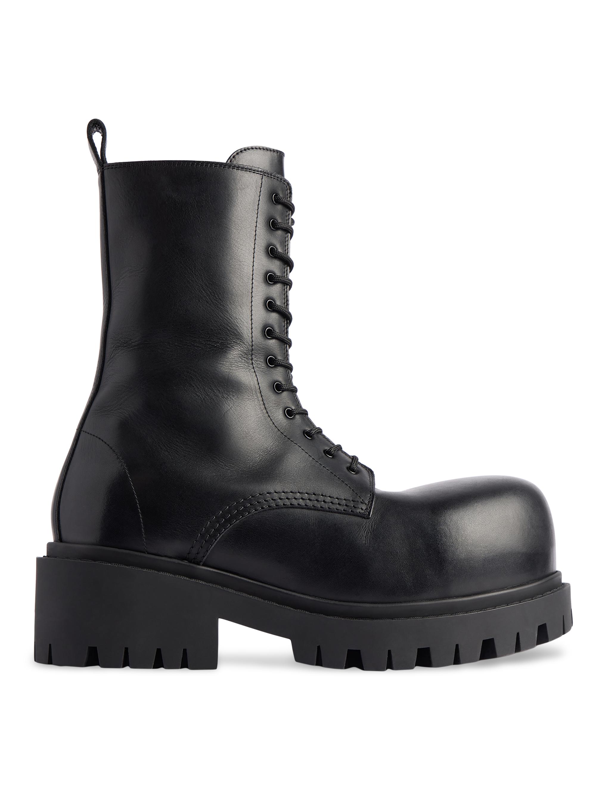 Balenciaga Rhino 25mm Lace-up Boot | Saks Fifth Avenue