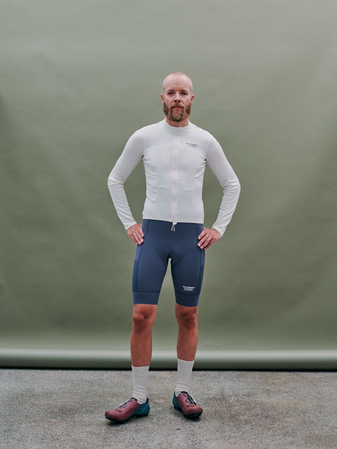Men's Escapism Wool Long Sleeve Jersey | Pas Normal Studios