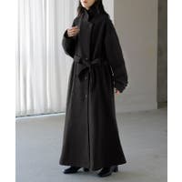 ロングコート ブラック/黒色系（レディース） - ファッション通販