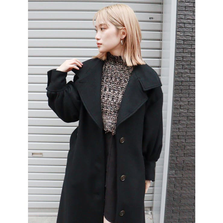 マキシボリュームスリーブコート[品番：MKSW0048867]｜MURUA（ムルーア