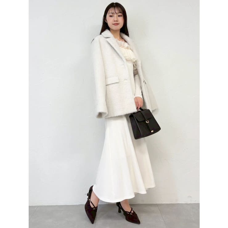 シャギーテーラージャケット[品番：MKSW0067576]｜dazzlin（ダズリン