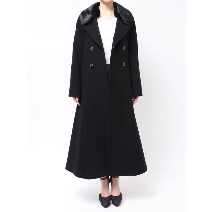 ショートビーバーウールロングコート[品番：MKSW0067735]｜RESEXXY