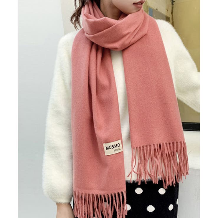 ストール 大判 マフラー カシミヤタッチ[品番：AGCW0002724]｜SUNSHINE