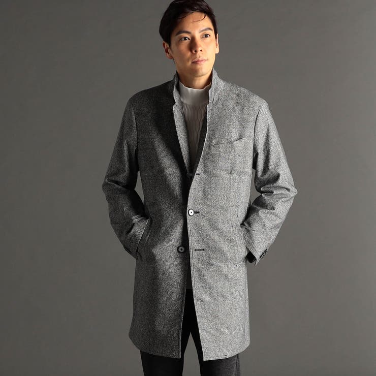 グレンチェック チェスターコート[品番：NICW0006184]｜NICOLE（ニコル