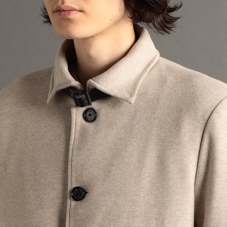 ツイーディボンディング バルカラーコート[品番：NICW0005079]｜NICOLE