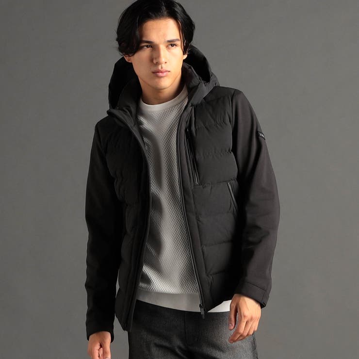 コンビネーション ダウンブルゾン[品番：NICW0005124]｜NICOLE（ニコル