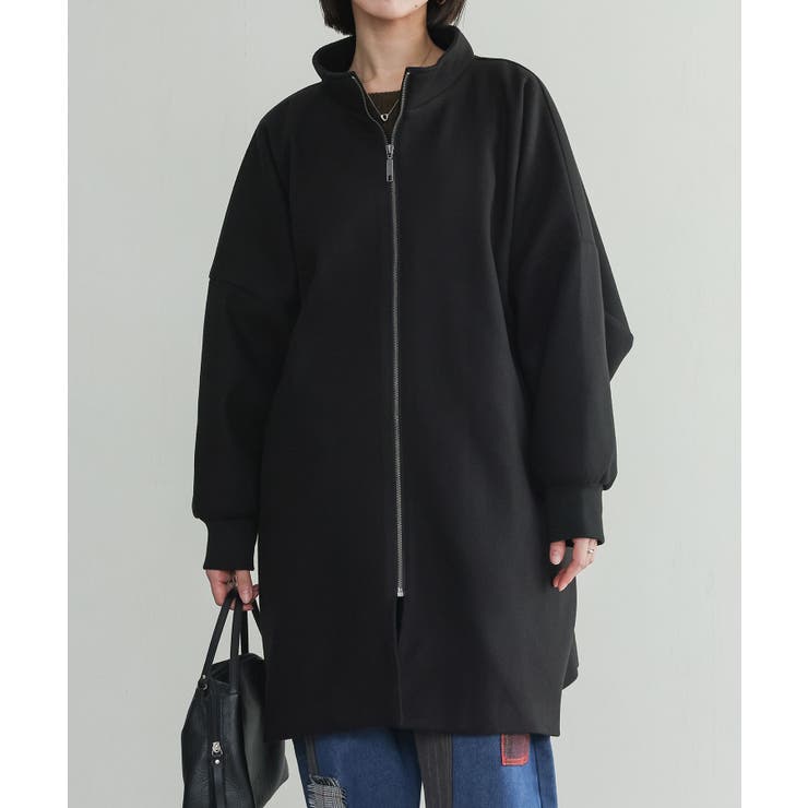 n'OrLABELドルマンスリーブコート [品番：MITW0018651]｜osharewalker