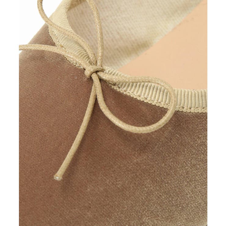 Spick and Span 】【SPELTA】ベルベットバレエシューズ◇[品番