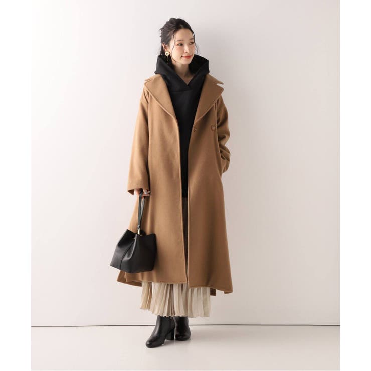 SLOBE IENA スローブイエナ】《追加》ビックラペルビーバーコート