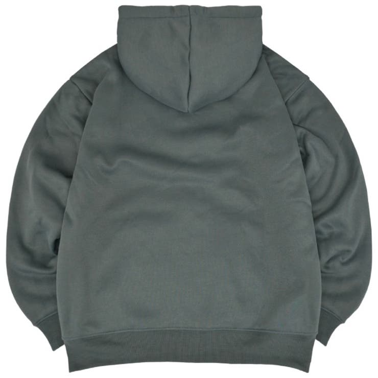 無地 ZIPパーカー 裏ボア メンズ レディース[品番：YSDW0002822