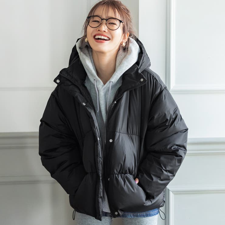 中綿フード付きダウンジャケット[品番：PA000011422]｜coca（コカ）の