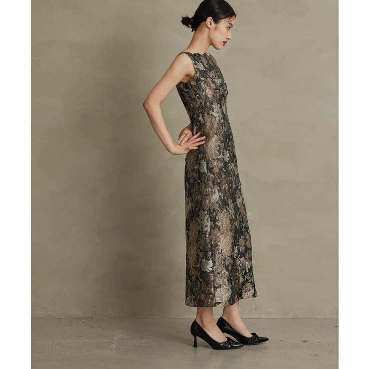 niana ニアナ ワンダリングジャガードドレス[品番：FT000009895