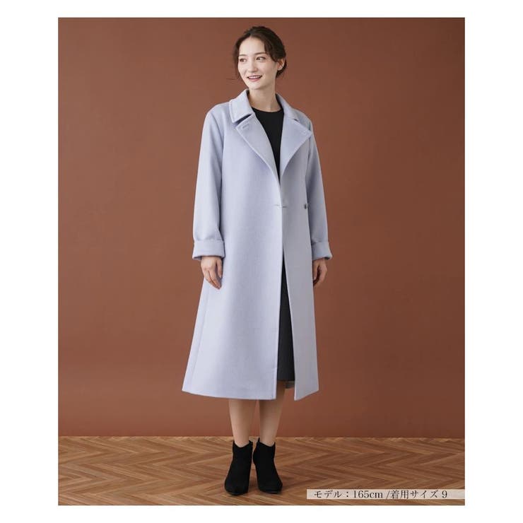 カシミヤロングコート[品番：LAVW0013183]｜Leilian（レリアン）の