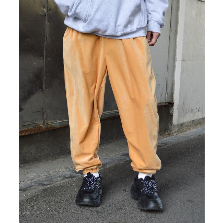 ベロアジョガーパンツ[品番：RADM0000904]｜MODISH GAZE（モディッシュ